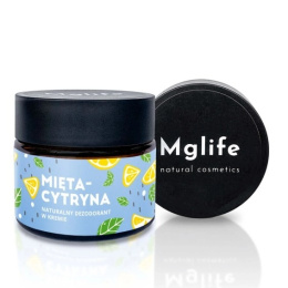 Mglife Mięta - cytryna naturalny dezodorant w kremie