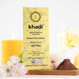 Henna do włosów bezbarwna (Cassia Obovata) 100 g - Khadi