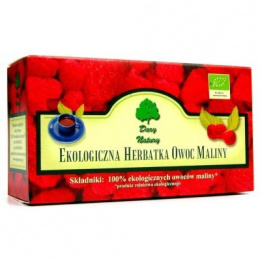 Dary Natury Ekologiczna Herbatka Owoc Maliny 20x3g