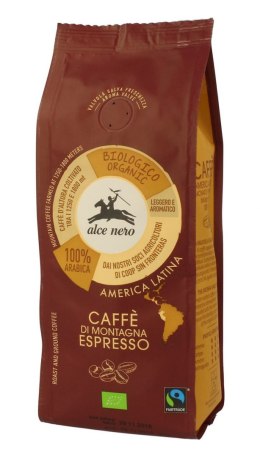 ALCE NERO Kawa 100% Arabica Espresso mielona FT BIO 250g