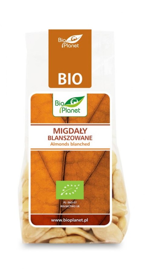 BIO PLANET Migdały blanszowane BIO 100g