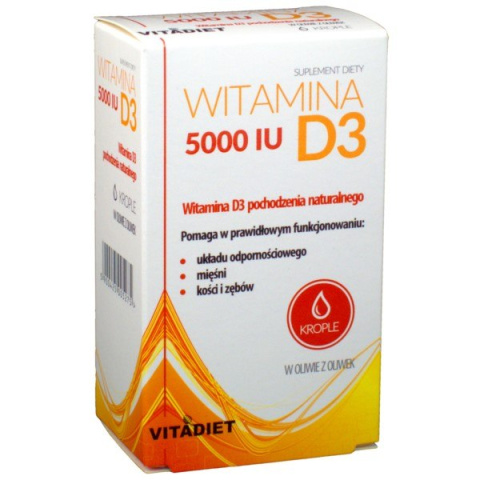 Vitadiet Witamina D3 5000 Iu Krople