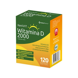 XeniVIT witamina D 2000, 120 kapsułek