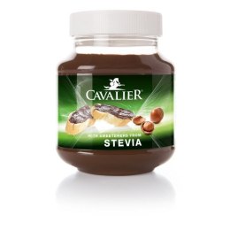 CAVALIER Krem czekoladowo - orzechowy sł.stewią bez cukru 380g