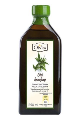 OLVITA Olej konopny zimnotłoczony 250ml