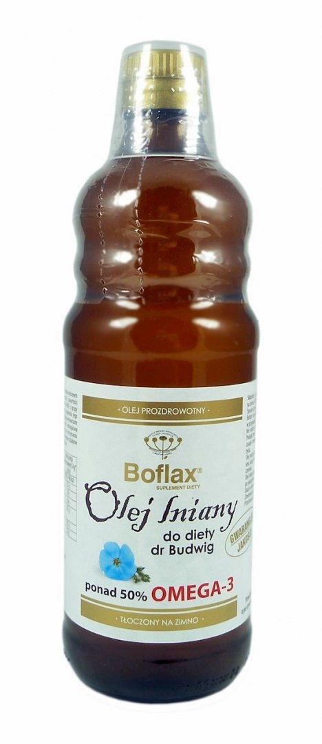 Olej lniany Boflax do diety Dr Budwig 0,5L INSTYTUT WNiRZ