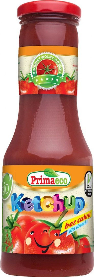 PRIMAECO Ketchup dla dzieci bez dodatku octu BIO 315g