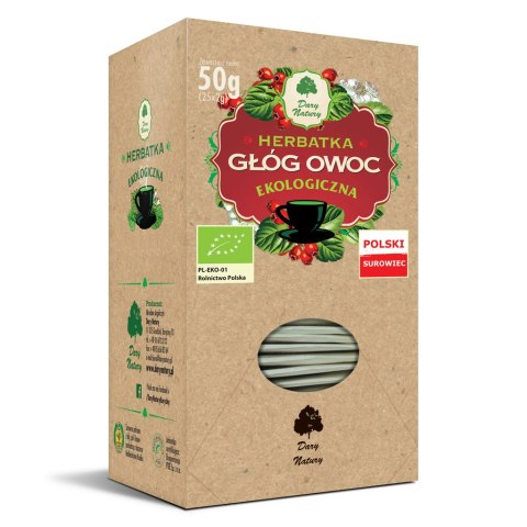 Głóg owoc fix BIO 25*2g DARY NATURY