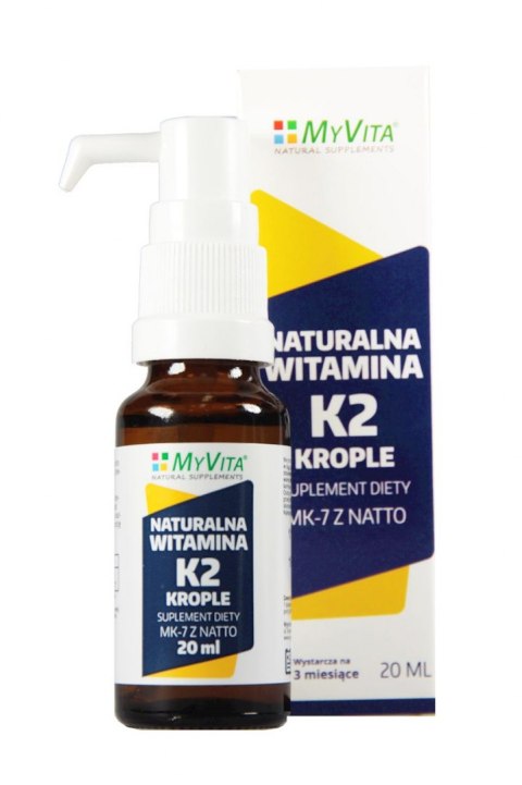 MyVita Witamina K2 MK-7 - krople 30ml