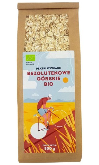 PIĘĆ PRZEMIAN Płatki owsiane bezglutenowe górskie BIO 500g