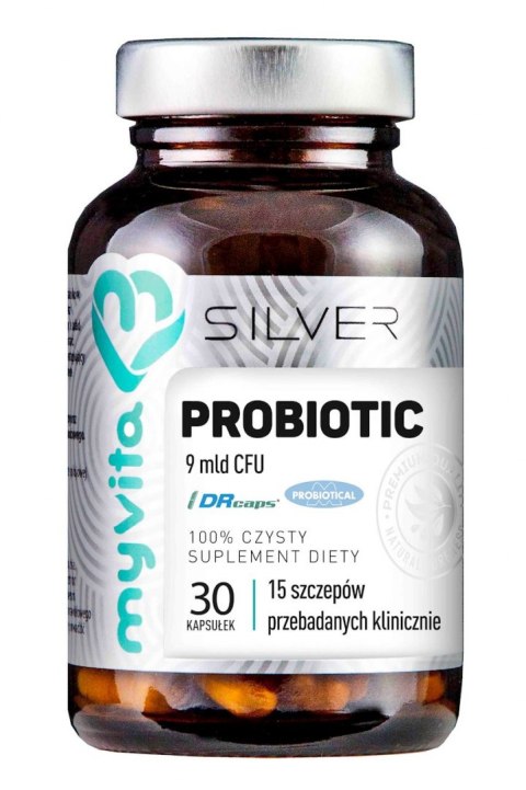 SILVER Probiotyk 9 mld CFU, 30kaps. MyVita