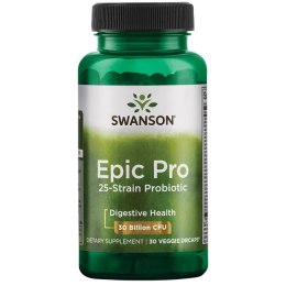 SWANSON Epic Pro 25-Strain Probiotic 30dr vcaps.