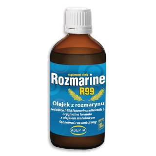 ASEPTA Rozmarine R99 100ml - Olejek z rozmarynu + olejek szałwiowy