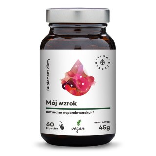 AURA HERBALS Mój wzrok - naturalne wsparcie wzroku 60 veg. kaps.