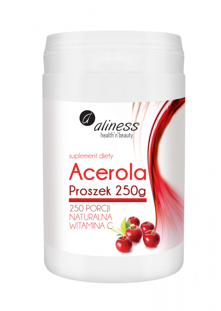 Aliness Acerola Proszek 250 g - naturalna witamina C