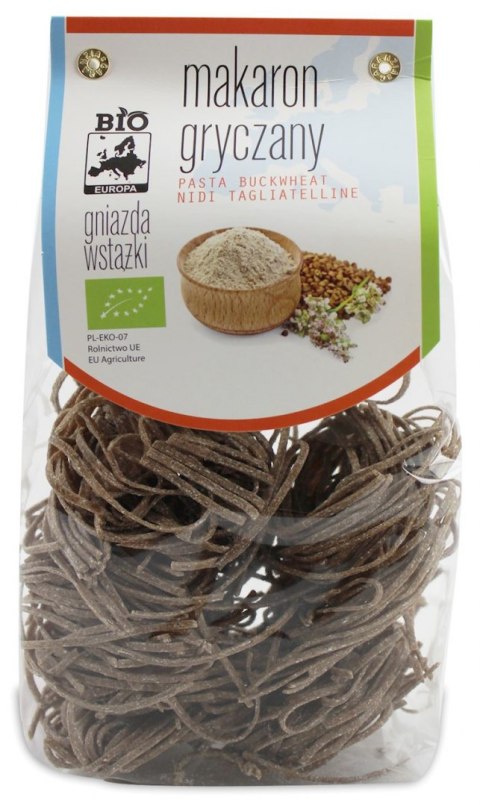 BIO PLANET Makaron gryczany gniazda wstążki BIO 250g