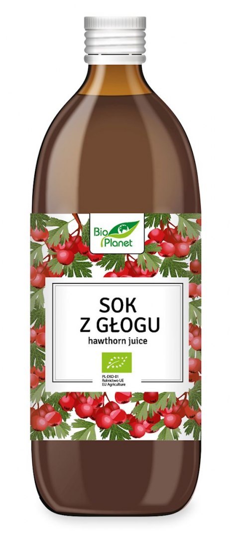 BIO PLANET Sok z Głogu BIO 500ml