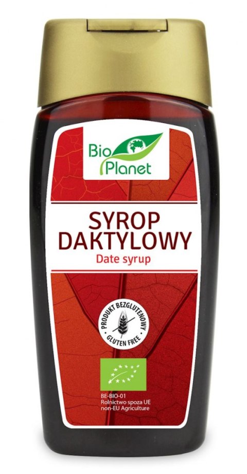 BIO PLANET Syrop daktylowy bezglutenowy BIO 250ml (340g)