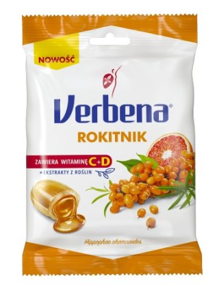 Cukierki ziołowe Rokitnik 60g VERBENA