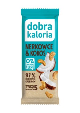 DOBRA KALORIA Baton Nerkowce & kokos 35g KUBARA