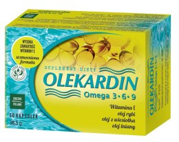 Olekardin - Omega 3-6-9, 30kaps. GINSENG POLAND