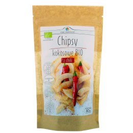 PIĘĆ PRZEMIAN Chipsy kokosowe z chili BIO 80g