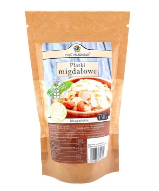 PIĘĆ PRZEMIAN Płatki migdałowe bezglutenowe 150g