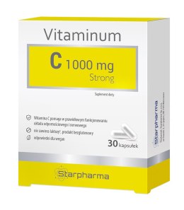 Vitaminum C 1000 mg Strong 30kaps. STARPHARMA