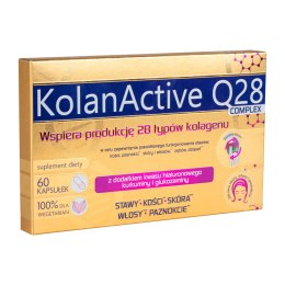 ASEPTA KolanActive Q28 Complex 60kaps. - wspiera produkcję 28 typów kolagenu