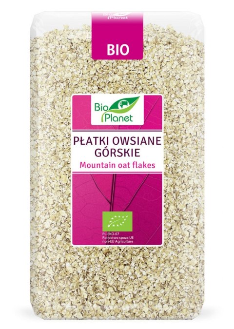 BIO PLANET Płatki owsiane GÓRSKIE BIO 600g