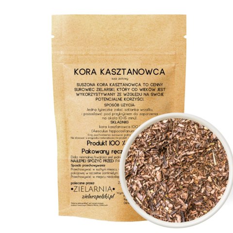 Kora kasztanowca 50g ZIELARZPOLSKI.PL