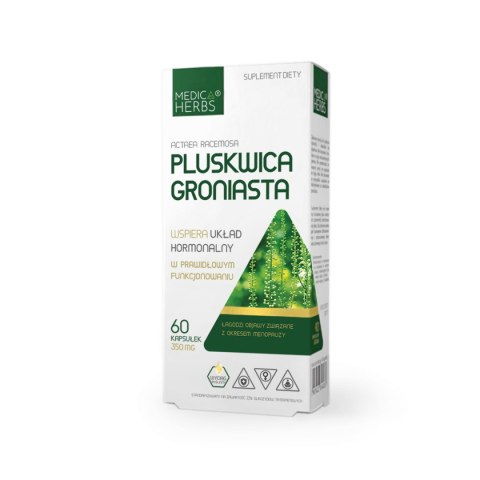 MEDICA HERBS Pluskwica Groniasta 350mg, 60 kaps.