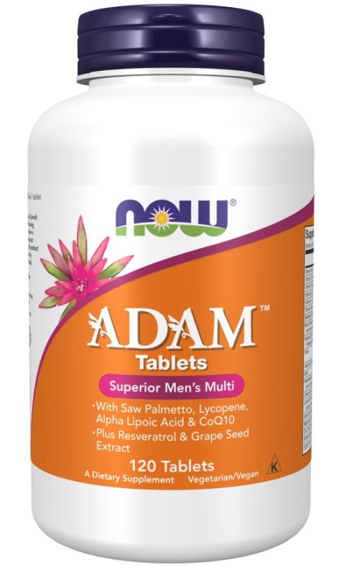 NOW FOODS ADAM - Multi-Vitamin for Men 120 tabl.