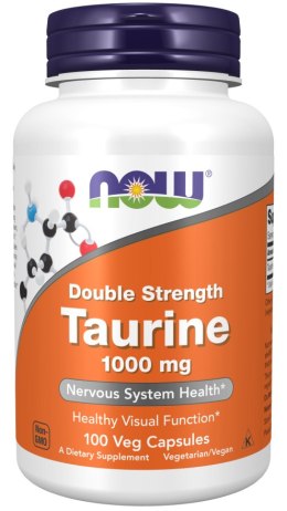NOW FOODS Tauryna 1000mg, 100vcaps.
