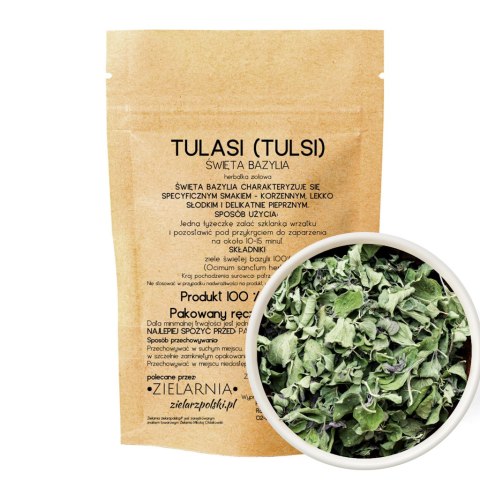 Tulsi - święta bazylia 50g (tulasi) ZIELARZPOLSKI.PL