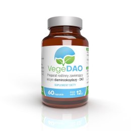 VegeDAO enzym diaminooksydaza 200mU, 60kaps.