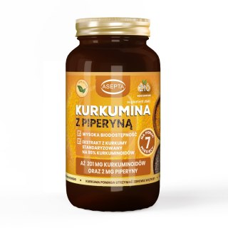 ASEPTA Kurkumina z piperyną 210 kaps.