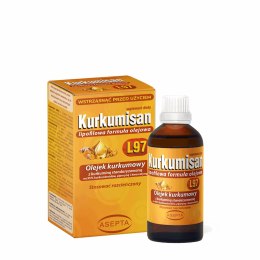 ASEPTA Kurkumisan L97 30ml - olejek kurkumowy z piperyną i kwercetyną