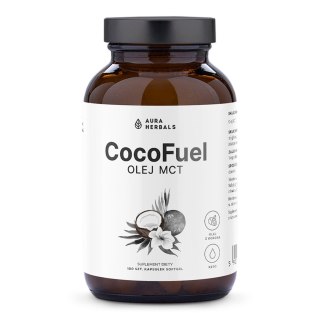 AURA HERBALS CocoFuel Olej MCT 100kaps.