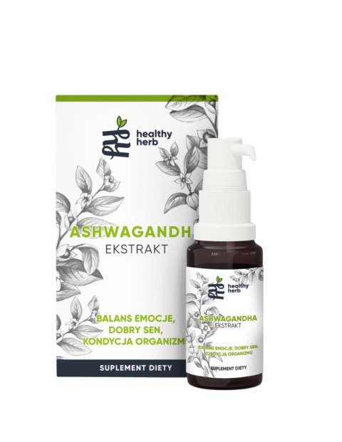 Ashwagandha ekstrakt 30ml HEALTHY HERB