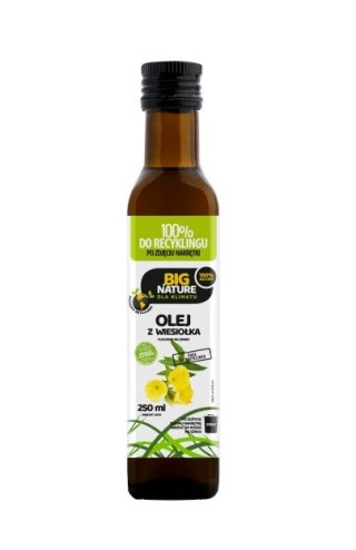 BIG NATURE Olej z wiesiołka tłoczony na zimno 250ml