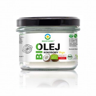 BIO FOOD Olej kokosowy VIRGIN BIO 180ml