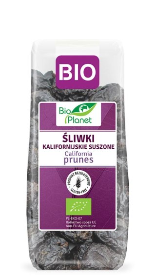 BIO PLANET Śliwki kalifornijskie bez pestek bezglutenowe BIO 200g