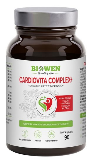 BIOWEN Cardiovita Complex+ 90 kaps.