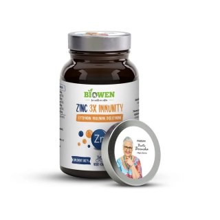BIOWEN Cynk - Zinc 3X Immunity 100 kapsułek