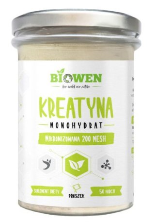BIOWEN Kreatyna monohydrat mikronizowana 200 MESH 250g