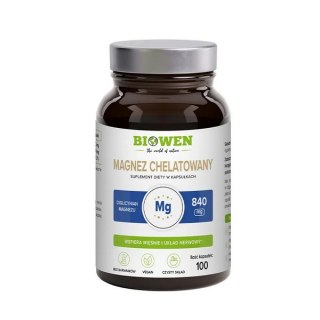 BIOWEN Magnez Chelatowany - Diglicynian - 100 kaps.