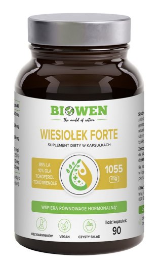 BIOWEN Wiesiołek forte 1055mg, 90 kaps.