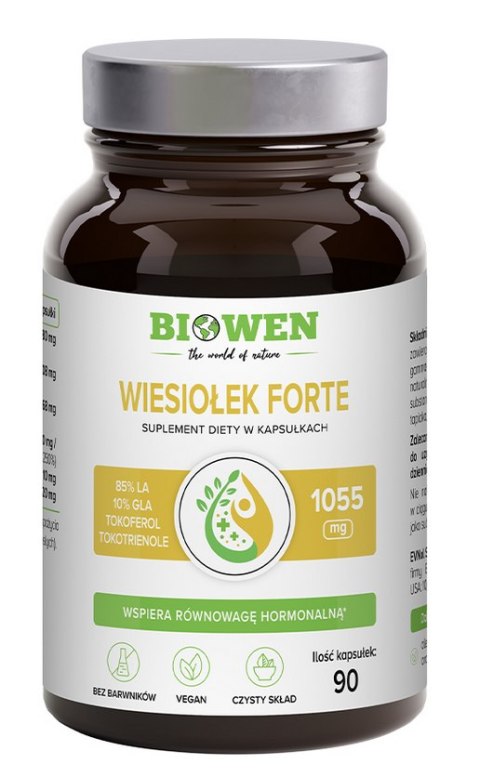 BIOWEN Wiesiołek forte 1055mg, 90 kaps.