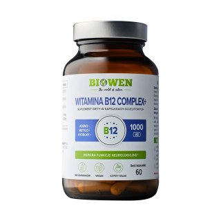 BIOWEN Witamina B12 Complex+ 60 kapsułek